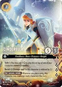 Cinderella - Stouthearted - Disney Lorcana Promo Cards - Disney Lorcana card