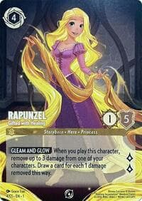 Rapunzel - Gifted with Healing - Disney Lorcana Promo Cards - Disney Lorcana card