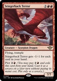 Stingerback Terror - Outlaws of Thunder Junction - Magic: The Gathering card
