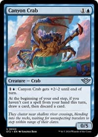 Canyon Crab - Outlaws of Thunder Junction - Magic: The Gathering card