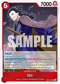 Izo - Extra Booster: Memorial Collection - One Piece Card Game card