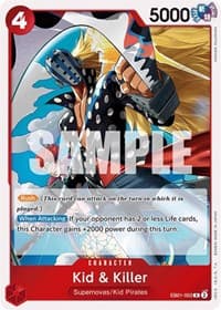 Kid & Killer - Extra Booster: Memorial Collection - One Piece Card Game card