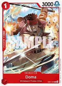 Doma - Extra Booster: Memorial Collection - One Piece Card Game card