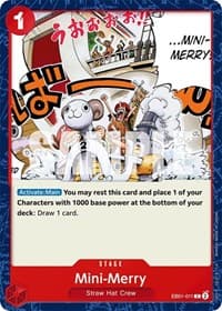 Mini-Merry - Extra Booster: Memorial Collection - One Piece Card Game card