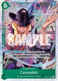 Cavendish - Extra Booster: Memorial Collection - One Piece Card Game card