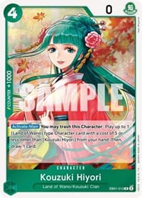 Kouzuki Hiyori - Extra Booster: Memorial Collection - One Piece Card Game card