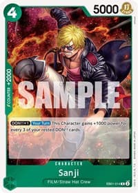 Sanji - Extra Booster: Memorial Collection - One Piece Card Game card