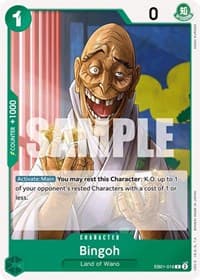 Bingoh - Extra Booster: Memorial Collection - One Piece Card Game card