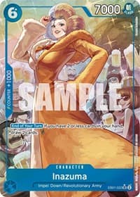 Inazuma (Alternate Art) - Extra Booster: Memorial Collection - One Piece Card Game card