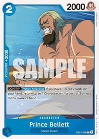Prince Bellett - Extra Booster: Memorial Collection - One Piece Card Game card