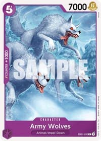 Army Wolves - Extra Booster: Memorial Collection - One Piece Card Game card