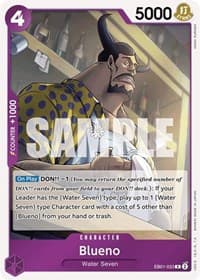Blueno (033) - Extra Booster: Memorial Collection - One Piece Card Game card
