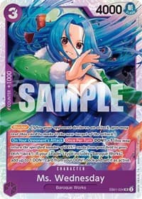 Ms. Wednesday - Extra Booster: Memorial Collection - One Piece Card Game card