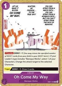 Oh Come My Way - Extra Booster: Memorial Collection - One Piece Card Game card