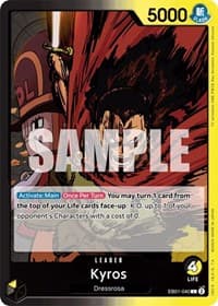 Kyros - Extra Booster: Memorial Collection - One Piece Card Game card