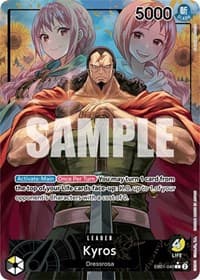 Kyros (Alternate Art) - Extra Booster: Memorial Collection - One Piece Card Game card