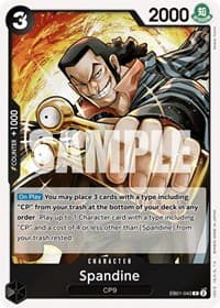 Spandine - Extra Booster: Memorial Collection - One Piece Card Game card