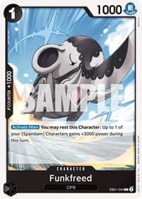 Funkfreed - Extra Booster: Memorial Collection - One Piece Card Game card