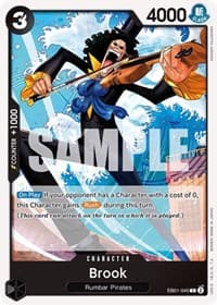 Brook (045) - Extra Booster: Memorial Collection - One Piece Card Game card