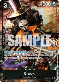 Brook (046) (Alternate Art) - Extra Booster: Memorial Collection - One Piece Card Game card