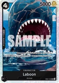Laboon (048) - Extra Booster: Memorial Collection - One Piece Card Game card