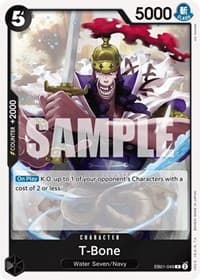 T-Bone - Extra Booster: Memorial Collection - One Piece Card Game card