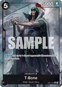 T-Bone (Alternate Art) - Extra Booster: Memorial Collection - One Piece Card Game card