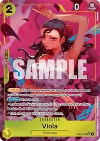 Viola (Alternate Art) - Extra Booster: Memorial Collection - One Piece Card Game card