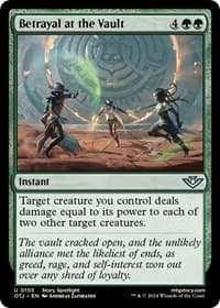 Betrayal at the Vault - Outlaws of Thunder Junction - Magic: The Gathering card
