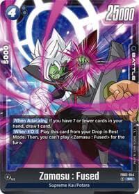 Zamasu : Fused - FB02-044 - Blazing Aura - Dragon Ball Super: Fusion World card