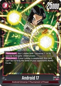 Android 17 - FB02-015 - Blazing Aura - Dragon Ball Super: Fusion World card