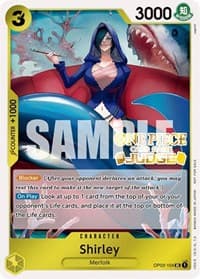 Shirley (Judge Pack Vol. 3) - One Piece Promotion Cards - One Piece Card Game card