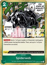 Spiderweb (Judge Pack Vol. 3) - One Piece Promotion Cards - One Piece Card Game card