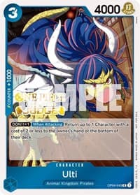 Ulti (Judge Pack Vol. 3) - One Piece Promotion Cards - One Piece Card Game card