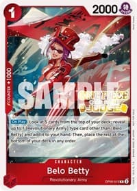 Belo Betty (Judge Pack Vol. 3) - One Piece Promotion Cards - One Piece Card Game card