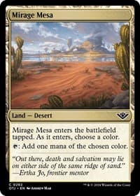 Mirage Mesa - Outlaws of Thunder Junction - Magic: The Gathering card