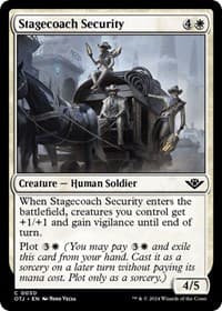 Stagecoach Security - Outlaws of Thunder Junction - Magic: The Gathering card