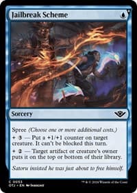 Jailbreak Scheme - Outlaws of Thunder Junction - Magic: The Gathering card