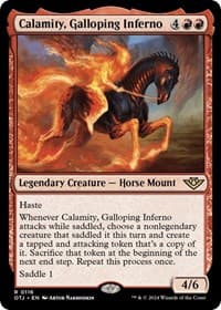 Calamity, Galloping Inferno - Outlaws of Thunder Junction - Magic: The Gathering card