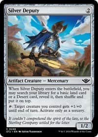 Silver Deputy - Outlaws of Thunder Junction - Magic: The Gathering card