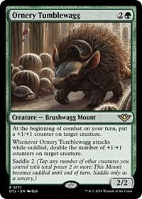 Ornery Tumblewagg - Outlaws of Thunder Junction - Magic: The Gathering card
