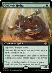 Goldvein Hydra (Extended Art) - Outlaws of Thunder Junction - Magic: The Gathering card