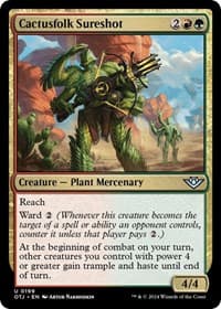 Cactusfolk Sureshot - Outlaws of Thunder Junction - Magic: The Gathering card