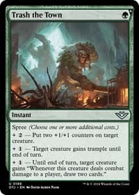 Trash the Town - Outlaws of Thunder Junction - Magic: The Gathering card