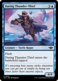 Daring Thunder-Thief - Outlaws of Thunder Junction - Magic: The Gathering card