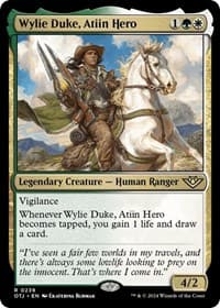 Wylie Duke, Atiin Hero - Outlaws of Thunder Junction - Magic: The Gathering card