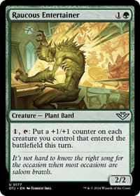 Raucous Entertainer - Outlaws of Thunder Junction - Magic: The Gathering card