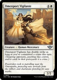 Omenport Vigilante - Outlaws of Thunder Junction - Magic: The Gathering card