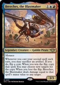 Breeches, the Blastmaker - Outlaws of Thunder Junction - Magic: The Gathering card