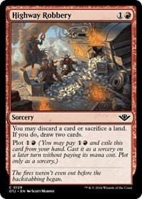 Highway Robbery - Outlaws of Thunder Junction - Magic: The Gathering card